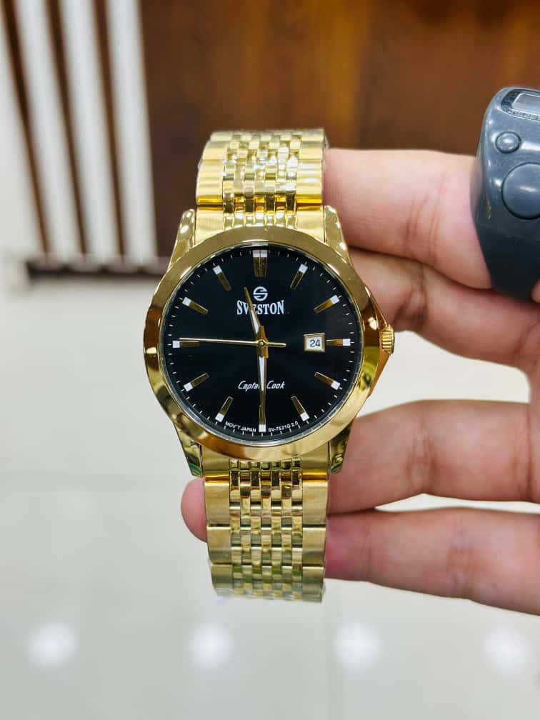 Swiston Golden Men’s Watch