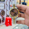 RLX Watch | Day And Date Working | Brown Dial With Master Lock | Stainless Still