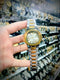Patek Philippe Two-Tone Luxury Nautilus Style Watch | Silver & Gold Design With Master Lock